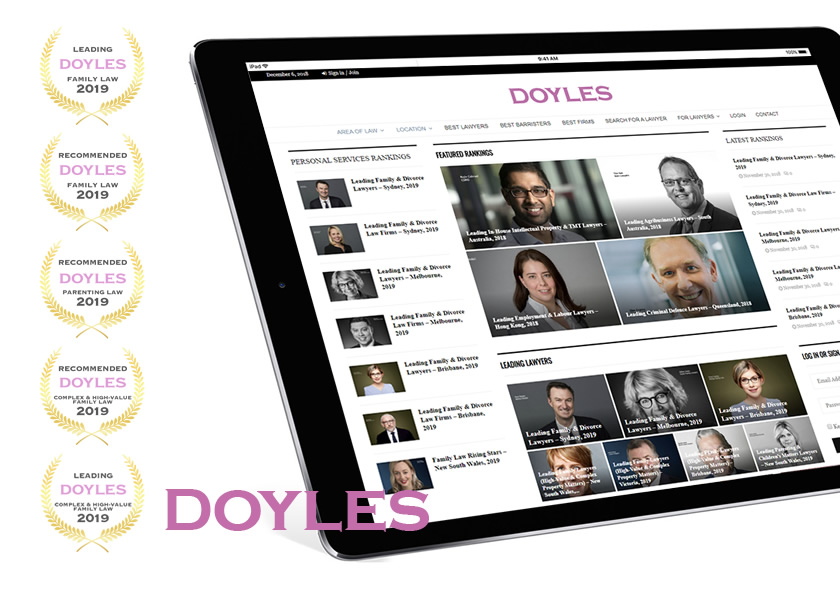 Doyle's Guide - Leading Family Law Firm 2019